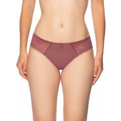 Conturelle 810822 mini slip SECRET GARDEN Amaranto, frontale